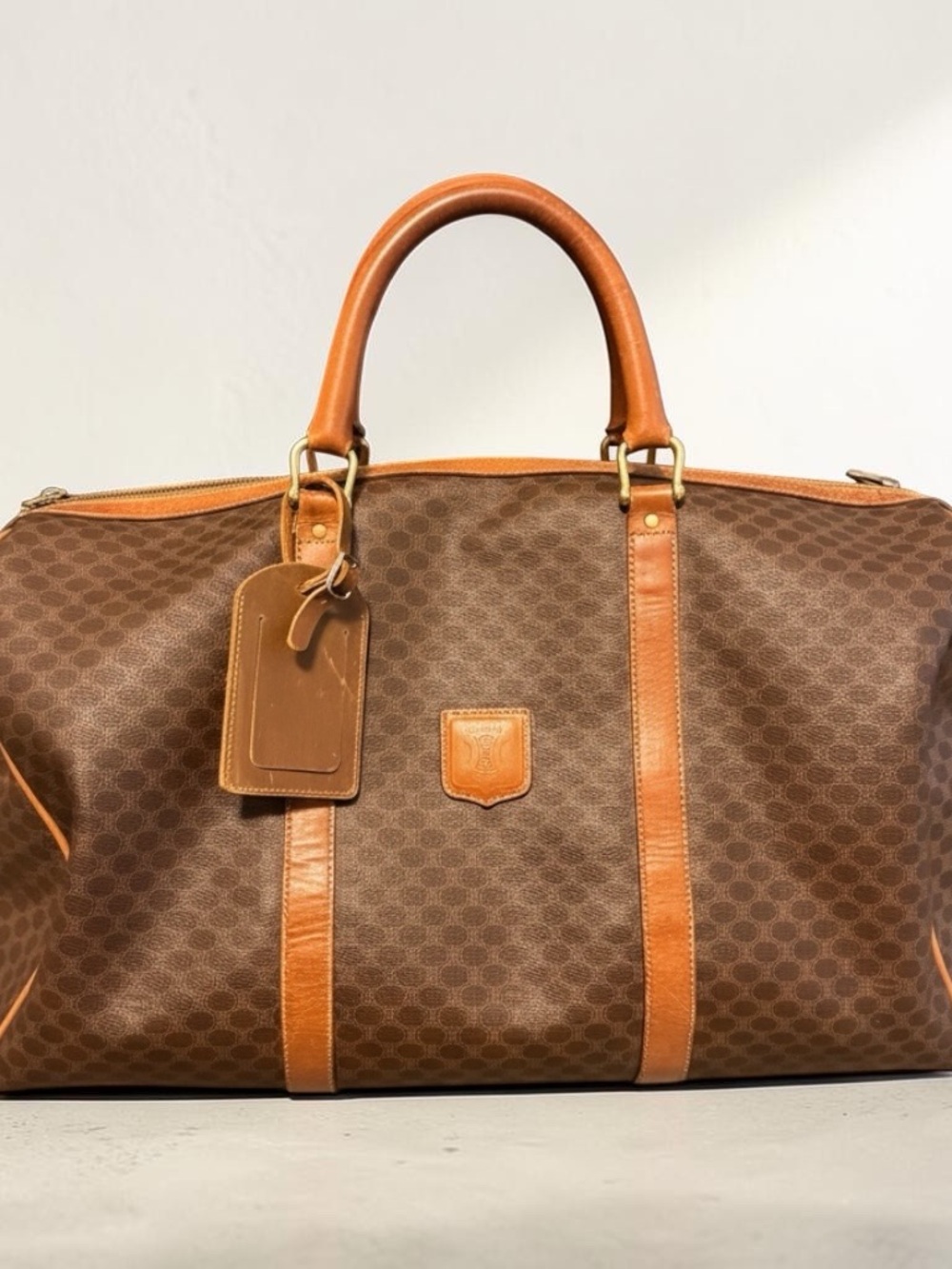 Celine Macadam Canvas Duffle Bag